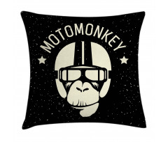 Alien Monkey Sign Pillow Cover