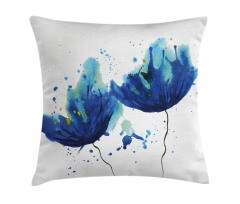 Floral Abstract Art Pillow Cover
