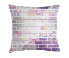 Vector Graffiti Brick Pillow Cover