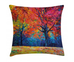 Seasonal Art Picture Pillow Cover