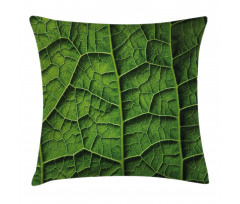 Forest Tree Leaf Texture Pillow Cover