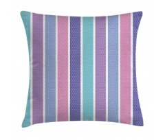 Polka Dot with Stripes Pillow Cover