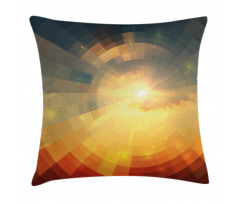 Sunbeams in Clear Sky Pillow Cover