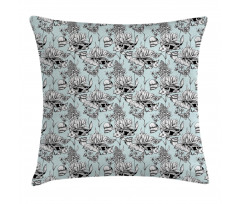 Pond Water Flowers Pillow Cover