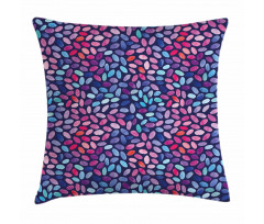 Watercolor Sketch Mosaic Pillow Cover