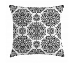 Oriental Mandala Design Pillow Cover
