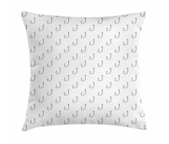 Sealife Anchor Fish Hook Pillow Cover