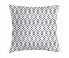 Crossing Zig Zag Lines Pillow Cover