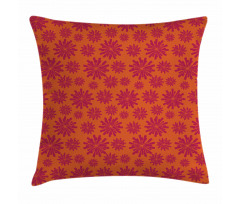Bold Line Flowers Pillow Cover