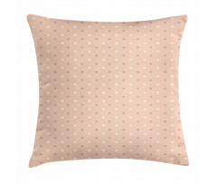 Retro Vintage Lilac Dots Pillow Cover