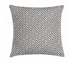 Geometric Maze Pillow Cover