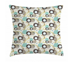 Dandelions Floral Pillow Cover