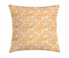 Summer Garden Floral Pillow Cover