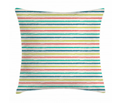 Doodle Paralel Lines Pillow Cover