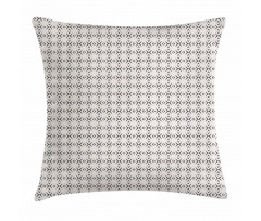 Geometric Line Art Pillow Cover