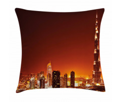 East Dubai Landscape Pillow Cover