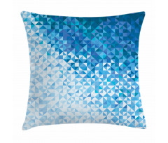Digital Ombre Mosaic Pillow Cover
