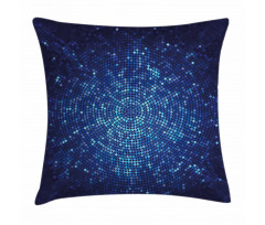 Pixel Mosaic Depth Art Pillow Cover