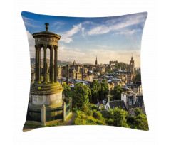 Edinburgh Aerial View Pillow Cover