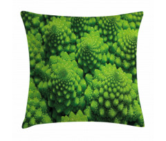 Broccoli Kale Foliage Pillow Cover