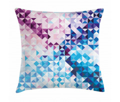 Abstract Mosaic Ombre Pillow Cover