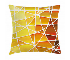 Geometrical Ombre Shapes Pillow Cover