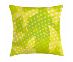 Butterfly Shapes Dots Pillow Cover