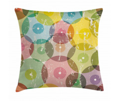 Rainbow Color Geometric Pillow Cover