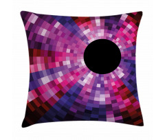 Mosaic Circular Tile Pillow Cover