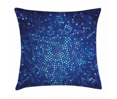 Spiral Mosaic Dots Pillow Cover