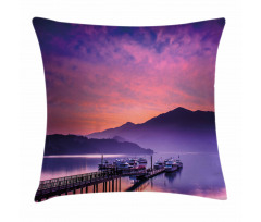 Lake in Nantou Taiwan Pillow Cover