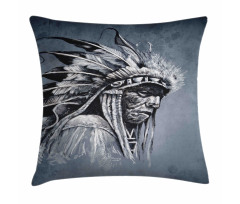 Tribe Chief Artwork Pillow Cover