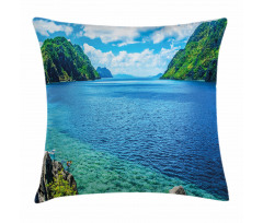 Scenic View of Palawan Pillow Cover