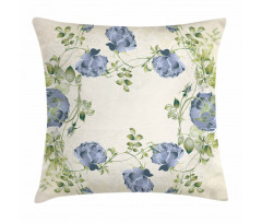 Vintage Roses Framework Pillow Cover