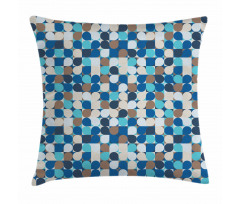 Pastel Mosaic Pattern Pillow Cover