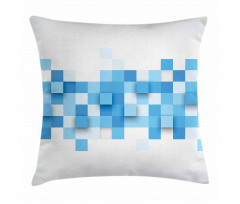3D Mosaic Geometric Pillow Cover