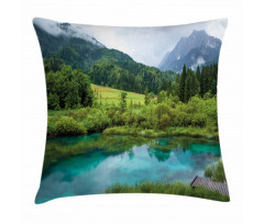 Zelenci Pond Slovenia Pillow Cover