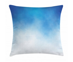 White Cloud in Clear Sky Pillow Cover