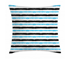 Color Bands Stripes Pillow Cover