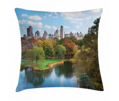Central Park Autumn Pillow Cover