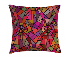 Vitray Mosaic Triangle Pillow Cover