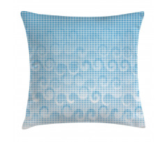Spiral Circles Dots Pillow Cover