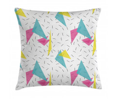 Memphis Style Forms Pillow Cover
