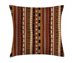 Abstract Details Stripes Pillow Cover