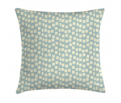 Big Small Squares Tile Pillow Cover