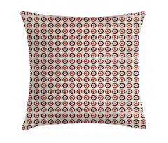 Circles Geometrical Art Pillow Cover
