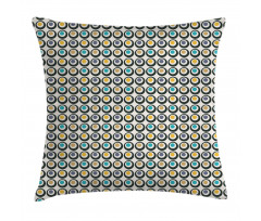 Bold Circles Polka Dots Pillow Cover