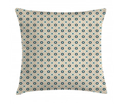 Circles Spots Colorful Pillow Cover