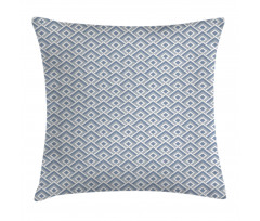 Diagonal Nested Squares Pillow Cover