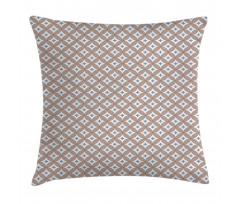 Circles Plus Signs Pillow Cover
